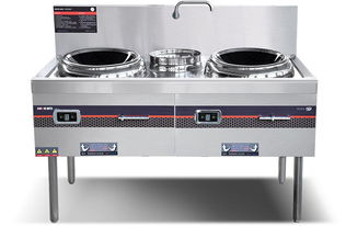 濟南商用廚房設備公司燃氣灶具和電磁灶具的區別